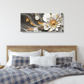 Premium - omgepakt canvas (glanzend) afdruk (Insitu (Slaapkamer))