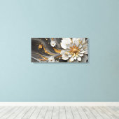 Premium - omgepakt canvas (glanzend) afdruk (Insitu (Houten vloer))