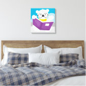 Premium - omgepakt canvas (glanzend) afdruk (Insitu (Slaapkamer))