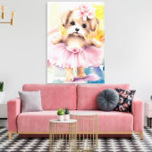 Premium - omgepakt canvas (glanzend) afdruk (Insitu (Woonkamer))