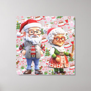 Premium - omgepakt canvas (glanzend) afdruk