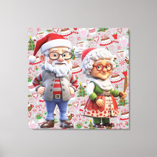 Premium - omgepakt canvas (glanzend) afdruk (Voorkant)