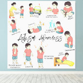 Premium - omgepakt canvas (glanzend) afdruk (Insitu (Houten vloer))