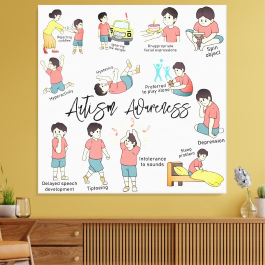 Premium - omgepakt canvas (glanzend) afdruk (Insitu (Woonkamer))