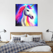 Premium - omgepakt canvas (glanzend) afdruk (Insitu (Slaapkamer))