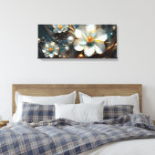 Premium - omgepakt canvas (glanzend) afdruk (Insitu (Slaapkamer))
