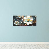 Premium - omgepakt canvas (glanzend) afdruk (Insitu (Houten vloer))