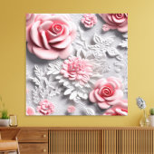 Premium - omgepakt canvas (glanzend) afdruk (Insitu (Woonkamer))