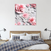 Premium - omgepakt canvas (glanzend) afdruk (Insitu (Slaapkamer))