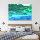 Premium - omgepakt canvas (glanzend) afdruk (Insitu (Slaapkamer))