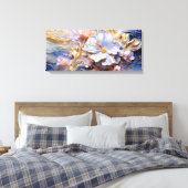 Premium - omgepakt canvas (glanzend) afdruk (Insitu (Slaapkamer))