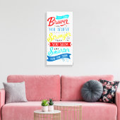 Premium - omgepakt canvas (glanzend) afdruk (Insitu (Woonkamer))