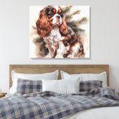 Premium - omgepakt canvas (glanzend) afdruk (Insitu (Slaapkamer))