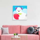 Premium - omgepakt canvas (glanzend) afdruk (Insitu (Woonkamer))