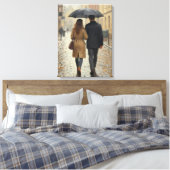 Premium omwikkelde canvas 18 x 24 inch afdruk (Insitu (Slaapkamer))