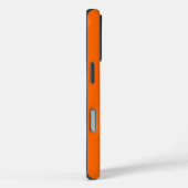 Premium Oranje iPhone 16 Pro Tough Hoesje (Achterkant / Rechts)