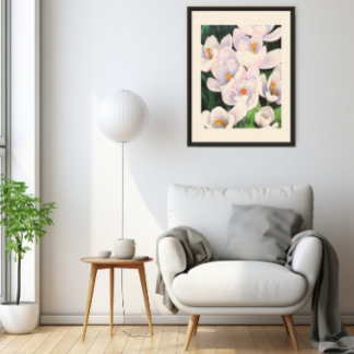 Premium Orchid Fine Wall Art Giclée Canvas - 12x16 Afdruk
