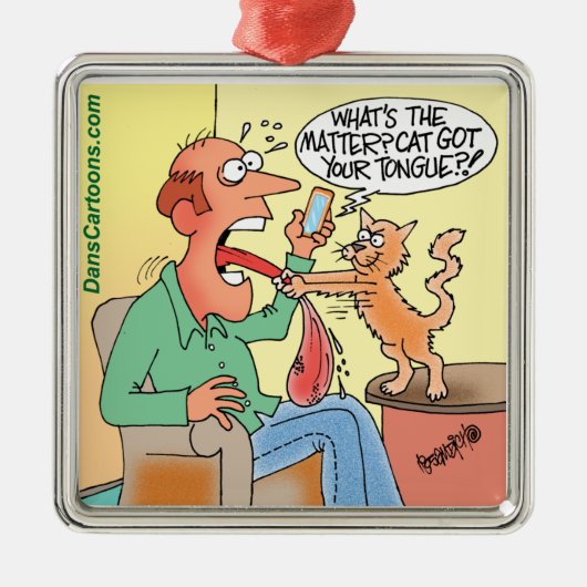 Premium - Ornament met kerstbomen voor Cartoon (Voorkant)