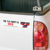 Premium over de partij bumpersticker (Op Truck)