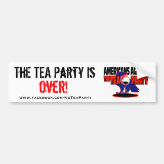 Premium over de partij bumpersticker