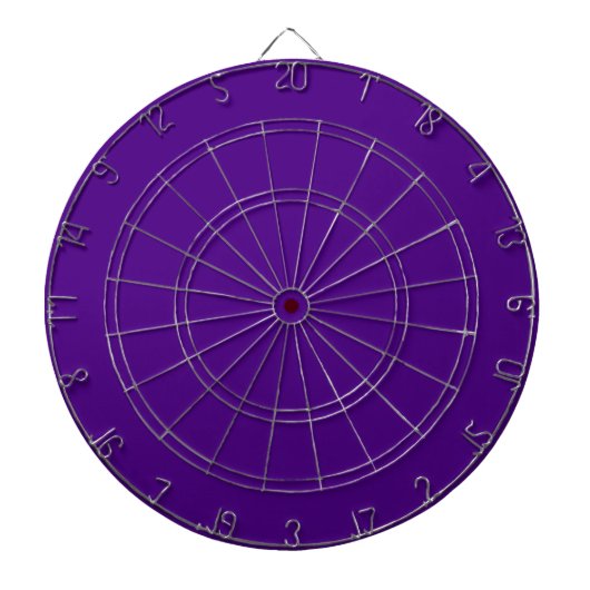 Premium Paarse dartbord voor Precision Play (Voorkant)