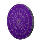 Premium Paarse dartbord voor Precision Play (Voorkant Rechts)