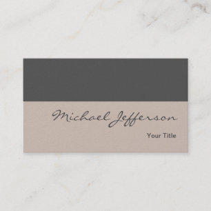 Premium Parel Modern Minimalistisch Visitekaartje