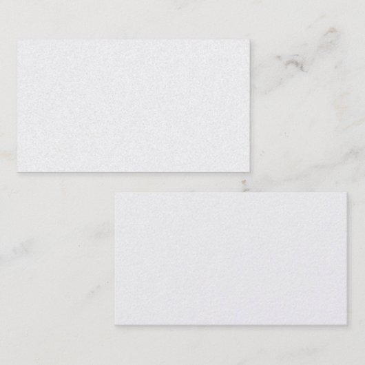 Premium Pearl Standard-Visitekaartje Visitekaartje (Voorkant / Achterkant)