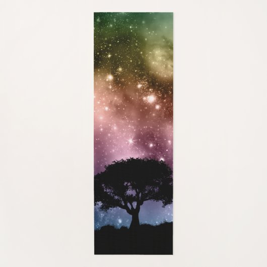 Premium - Persoonlijke Star Threaded Yoga Mat (Voorkant)