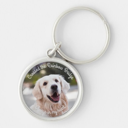Premium Pet Memorial Sleutelhanger (Voorkant)