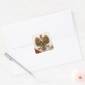 Premium Poolse Adelaar Sticker | Gouden Erfgoed De (Envelop)