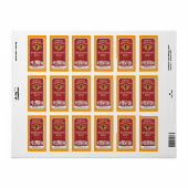 Premium - Product voor honinghoninghoning Etiket (Full Sheet)