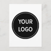 Premium QR Logo Concept for Modern Briefkaart (Voorkant)