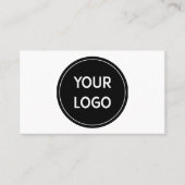 Premium QR Logo Concept for Modern Visitekaartje (Voorkant)