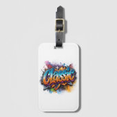 Premium Quality Bagagelabel (Voorkant (verticaal))