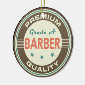 Premium Quality Barber (Funny) Gift Keramisch Ornament (Links)