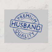 Premium Quality Husband Briefkaart (Voorkant)