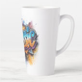 Premium Quality Men's Latte Mok (Rechts)