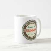 Premium Quality Runner (Funny) Cadeaubon Koffiemok (Voorkant rechts)