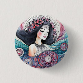 Premium ronde knop button 3,2 cm