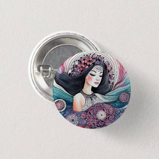 Premium ronde knop ronde button 3,2 cm (Voorkant /achterkant)