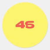 Premium & ronde sticker (Voorkant)