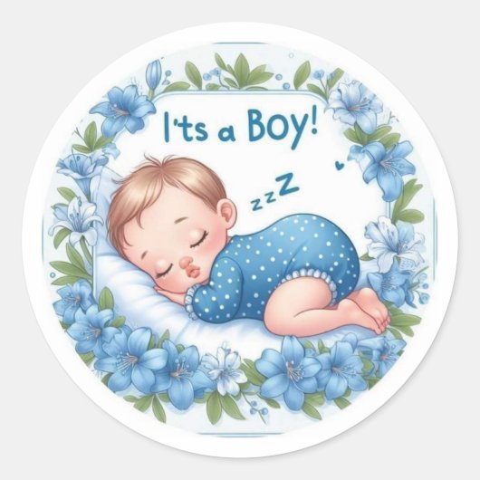 Premium ronde sticker | Elegant Arabisch ontwerp (Voorkant)