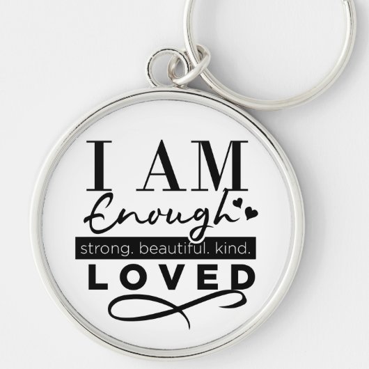 Premium Round Sleutelhanger (Voorkant)