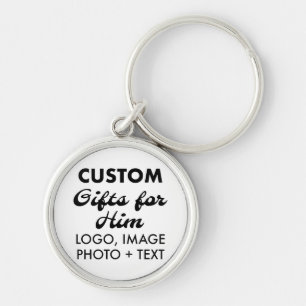 Premium Round Sleutelhanger Custom Gifts voor Hem