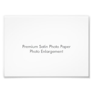 Premium Satijn Fotopapier Fotovergroting Foto Afdruk
