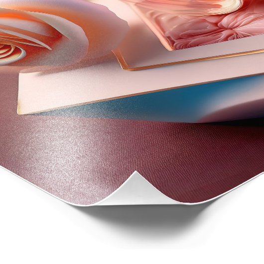 Premium satijn fotopapier uitbreiding foto afdruk (Hoek)