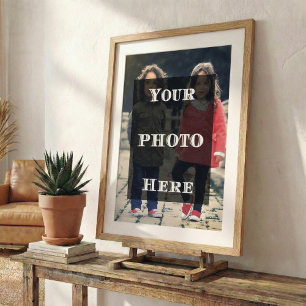 Premium satijnen fotoprint foto afdruk