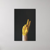 Premium-schilderdoek met vingerafdruk (gloss) canvas afdruk (Voorkant)