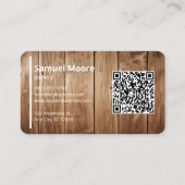 Premium schrijnwerk visitekaartje (Voorkant)